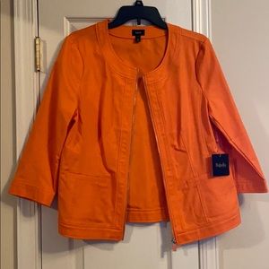 Rafella Women’s Orange Blazer
